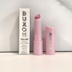 BUXOM COSMETICS Full-On Plumping Lip Glow Balm In Dolly Delight (Mauve) 2g  NIB